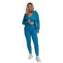 Damska bluza z kapturem Zip Up Limitless Aquamarine - GymBeam M