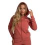 Damska bluza z kapturem Zip Up Limitless Cinnamon - GymBeam XXL