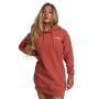 Damska bluza z kapturem Limitless Longline Cinnamon - GymBeam M