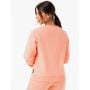 Bluza damska Adapt Boyfriend Peach - Ryderwear L