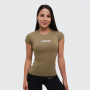 Koszulka damska FIT Olive - GymBeam S
