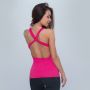 Damska Podkoszulka Crossed Hot Pink - GymBeam XS