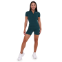 Damska koszulka Ignite Cropped Dark Green - GymBeam M