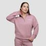 Damska bluza Agile ½ Zip Woodrose - GymBeam XL