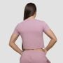 Damska koszulka Agile Cropped Woodrose - GymBeam XS