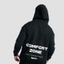 Bluza z kapturem Zone Zip Up Black - GymBeam L