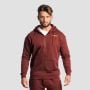 Bluza z kapturem Zone Zip Up Cherrywood - GymBeam XL