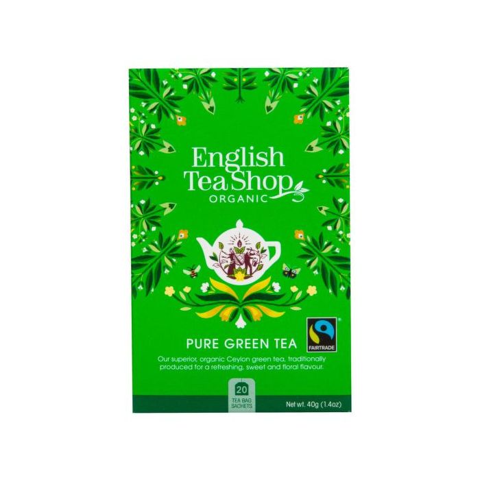BIO zielona herbata z certyfikatem Fair Trade - English Tea Shop