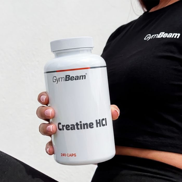 Kreatyna HCl - GymBeam 120 kaps