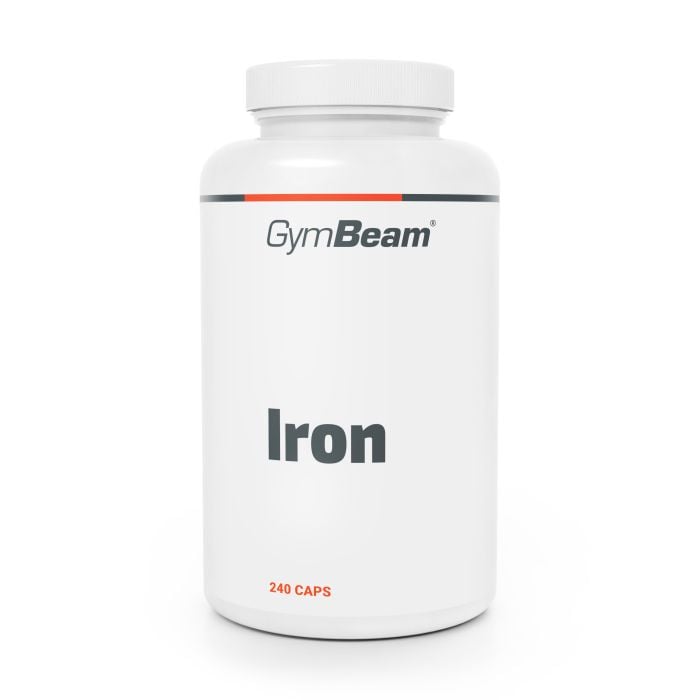 Żelazo - GymBeam 120 kaps