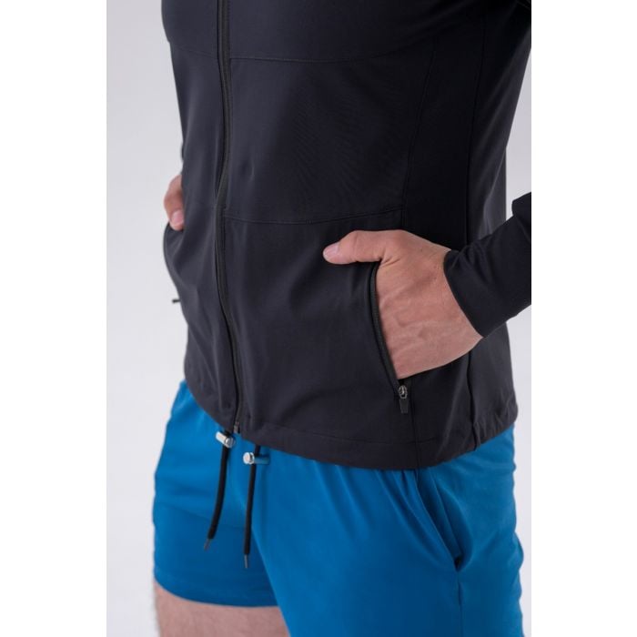 Męska kurtka Control Black - NEBBIA XXL