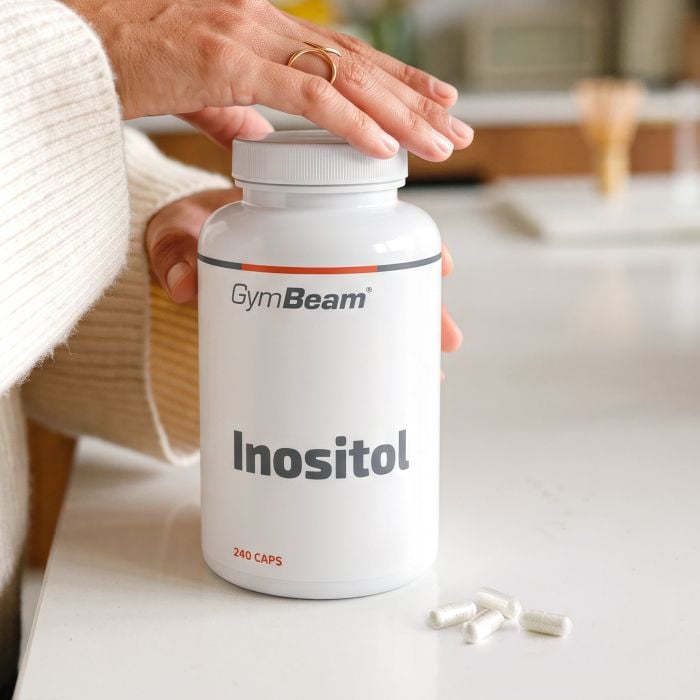 Inozytol (witamina B8) - GymBeam 120 kaps