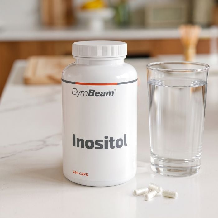 Inozytol (witamina B8) - GymBeam 120 kaps