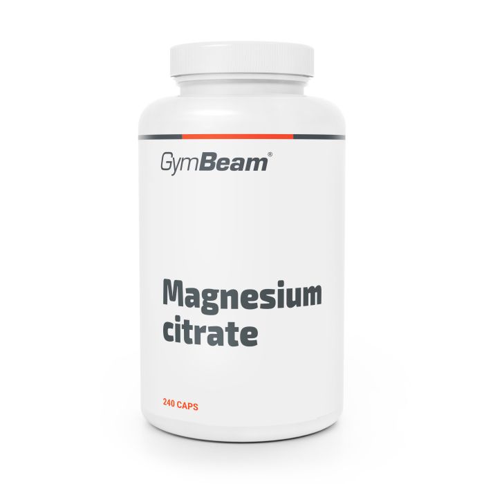 Cytrynian magnezu kaps - GymBeam 120 kaps
