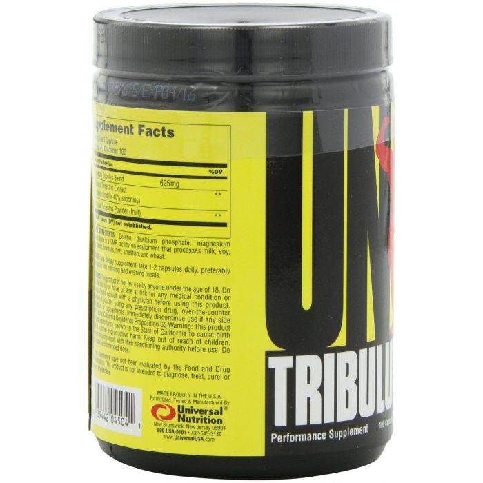 Tribulus Pro - Universal Nutrition 100 kaps - bez smaku