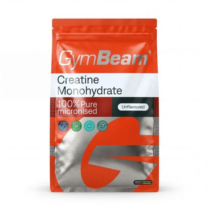 100% Monohydrat Kreatyny Mikronizowany - GymBeam 1000 g - bez smaku - 01
