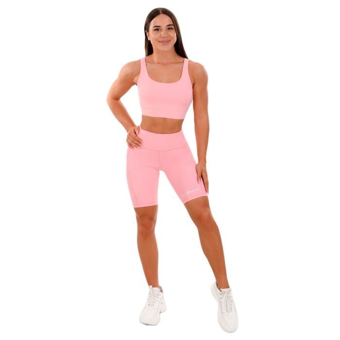Spodenki damskie Biker Pink - GymBeam S