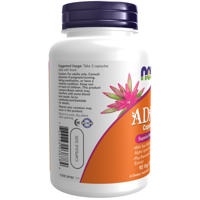 ADAM™ Multiwitamina dla mężczyzn - NOW Foods 90 kaps
