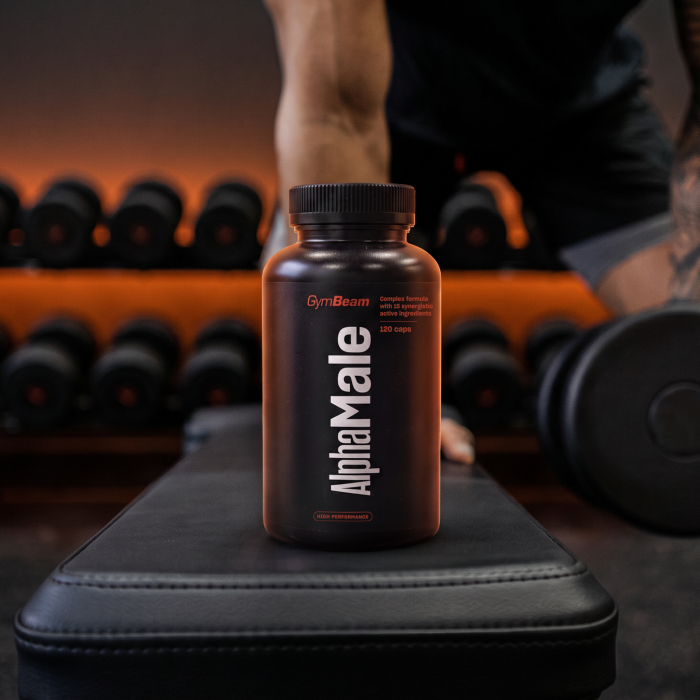 AlphaMale TestoBooster - GymBeam 120 kaps