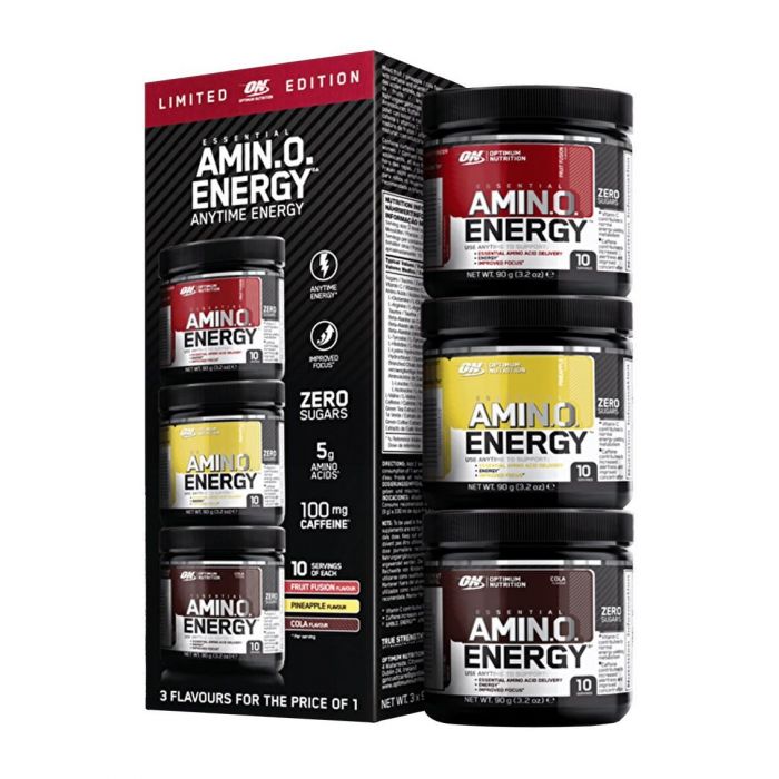 Aminokwasy Amino Energy 3 x 90 g - Optimum Nutrition 