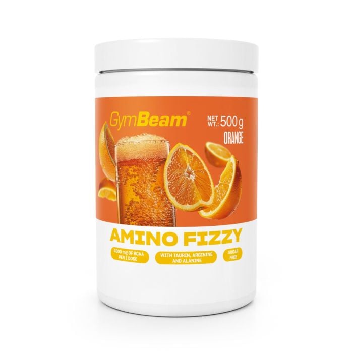 Amino Fizzy - GymBeam 500 g - niebieska malina