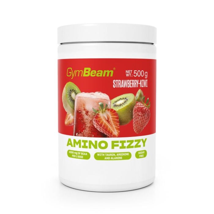 Amino Fizzy - GymBeam 500 g - niebieska malina