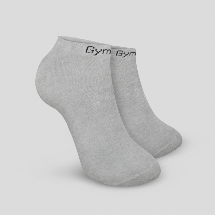 Skarpety Ankle Socks 3Pack Grey - GymBeam M