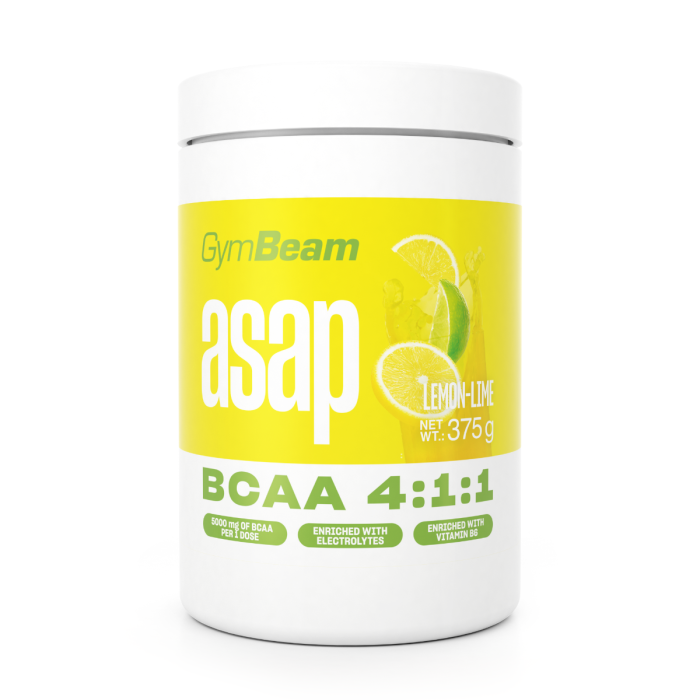 ASAP BCAA - GymBeam 375 g - zielone jabłko