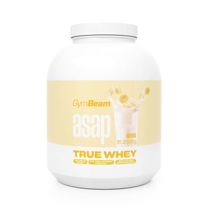 ASAP True Whey - GymBeam 900 g - wanilia