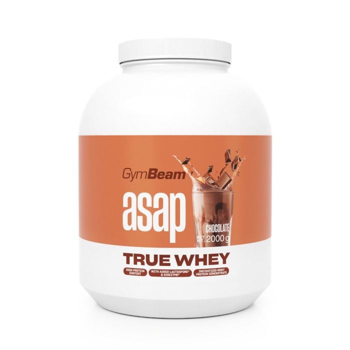 ASAP True Whey - GymBeam 900 g - wanilia