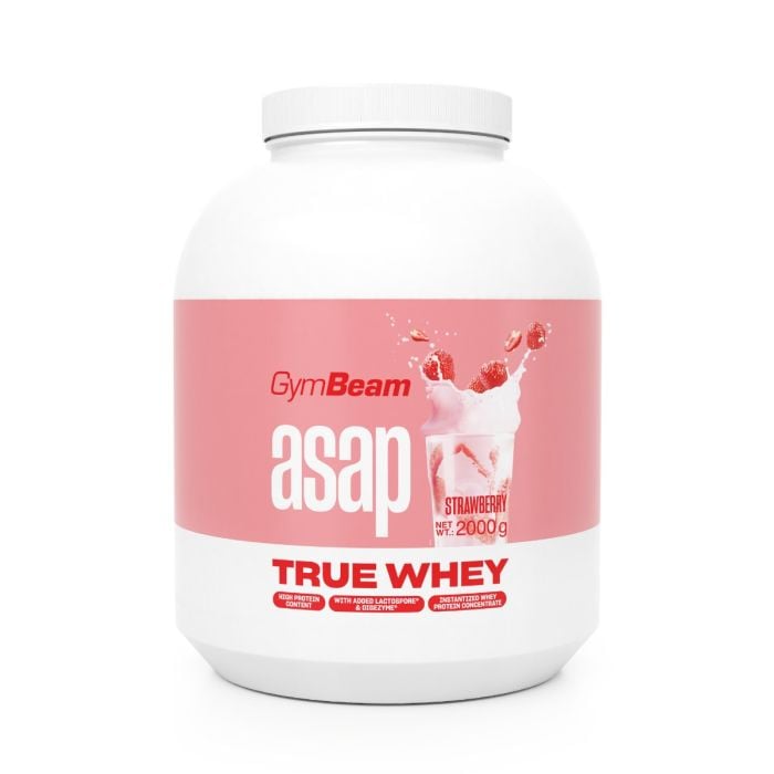 ASAP True Whey - GymBeam 900 g - wanilia
