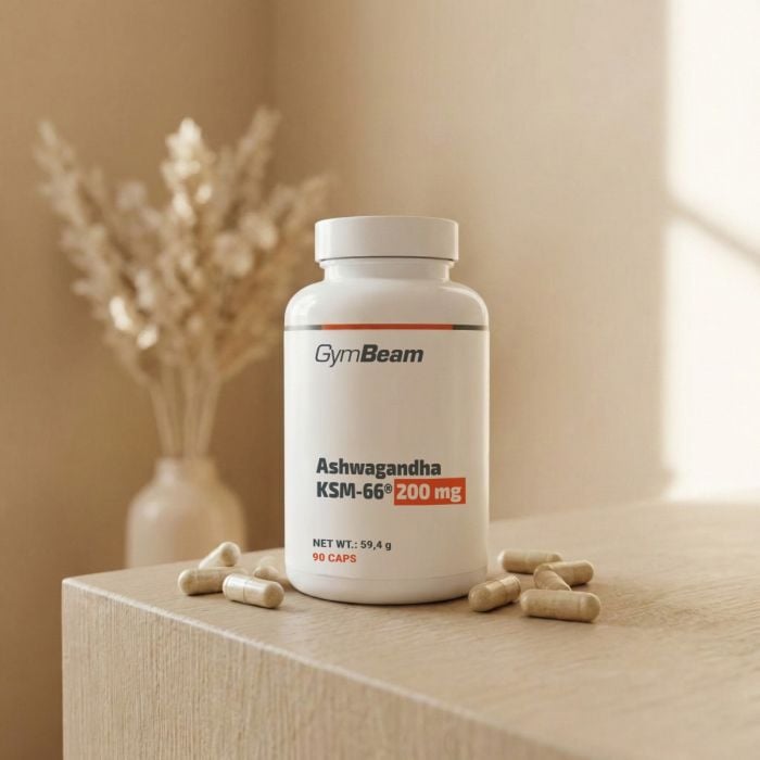 Ashwagandha KSM-66® - GymBeam 90 kaps