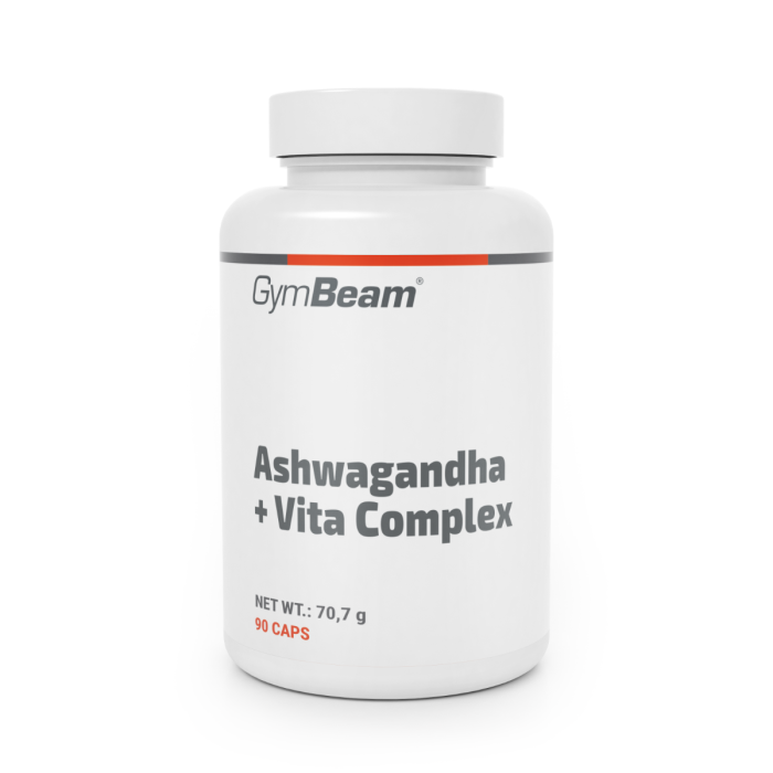 Ashwagandha + Vita Complex - GymBeam 90 kaps