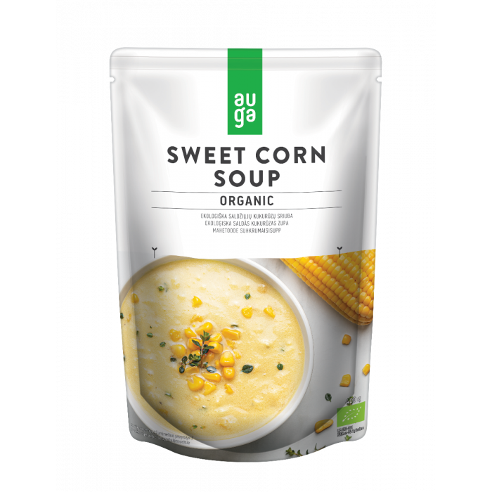 Organic Sweet corn soup - Auga