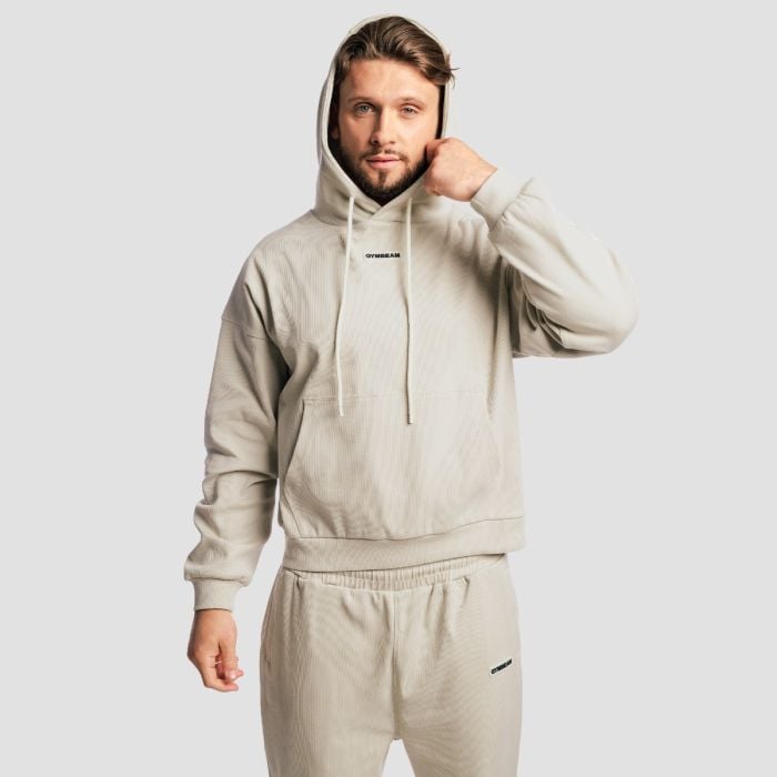 Bluza z kapturem Aura Grey - GymBeam L