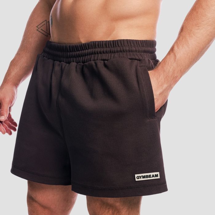 Szorty Aura Tee Brown - GymBeam XL