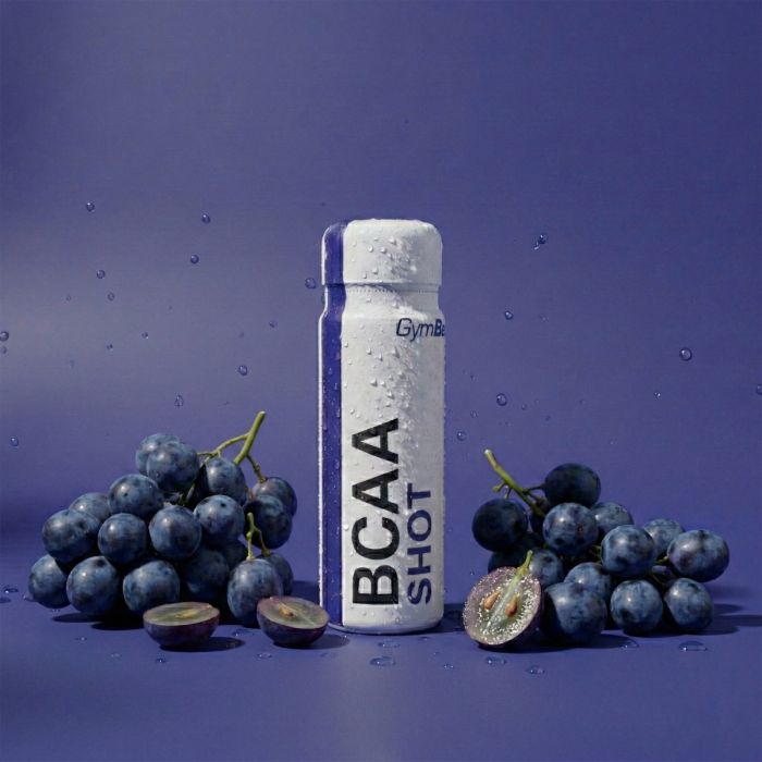 BCAA Shot — GymBeam 90 ml - winogrono