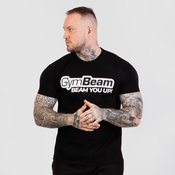 Koszulka Beam Black - GymBeam