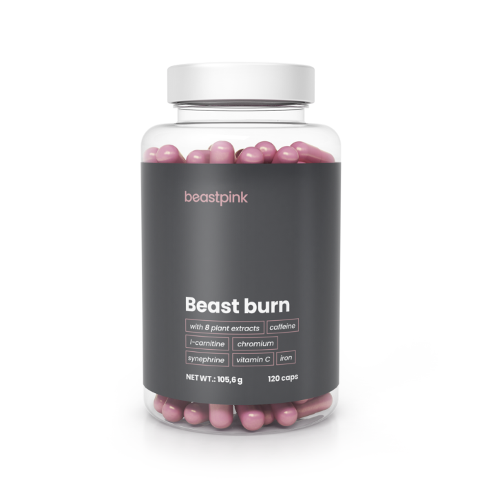 Spalacz tłuszczu BeastBurn - BeastPink 120 kaps