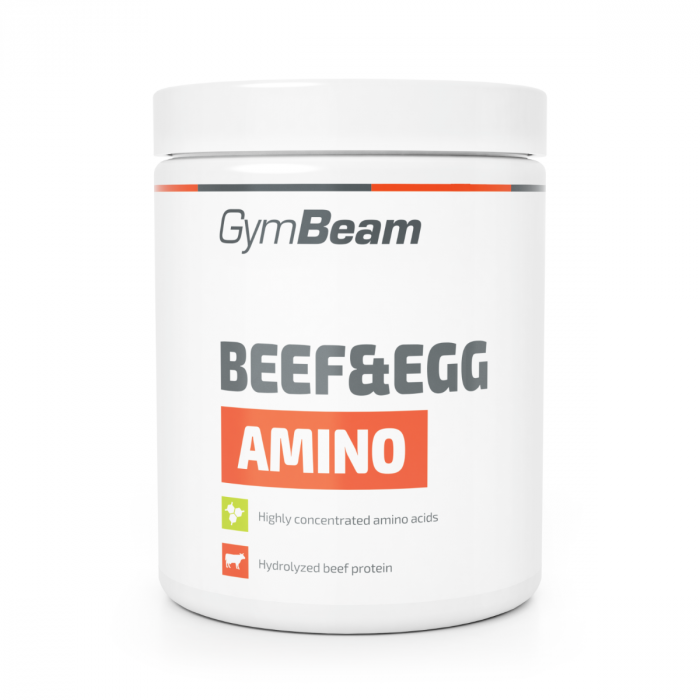 Beef&Egg aminokwasy 500 tab - GymBeam