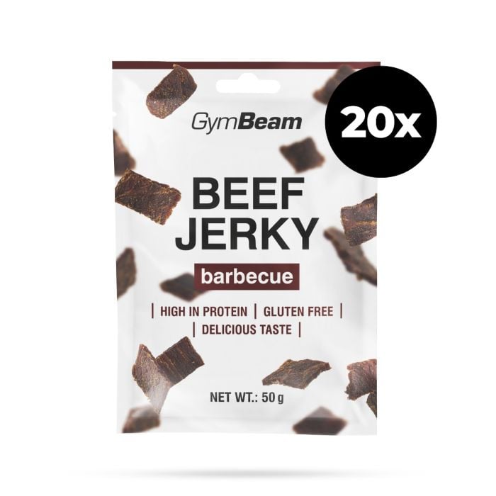 Suszona wołowina Beef Jerky - GymBeam 50 g - original