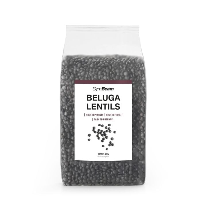 Soczewica Beluga - GymBeam 500 g