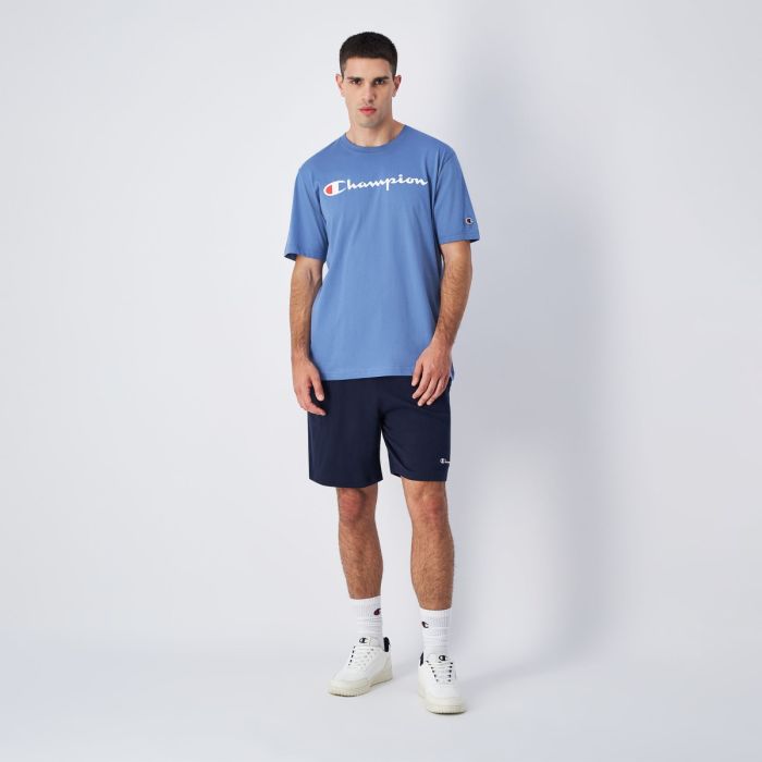 Koszulka Big Logo Jersey Blue - Champion L