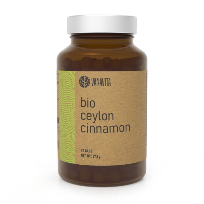 BIO Cynamon Cejloński - VanaVita 90 kaps