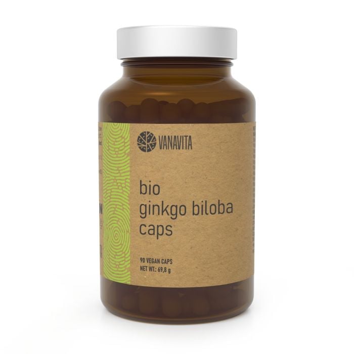 Bio Ginkgo Biloba CAPS - VanaVita 90 kaps