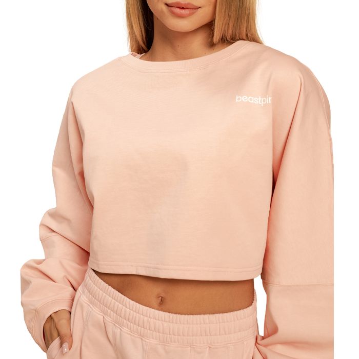 Damska bluza Bliss Cropped Pink - BeastPink M