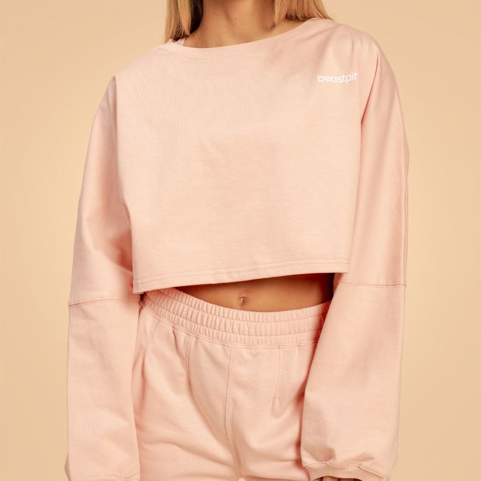 Damska bluza Bliss Cropped Pink - BeastPink M