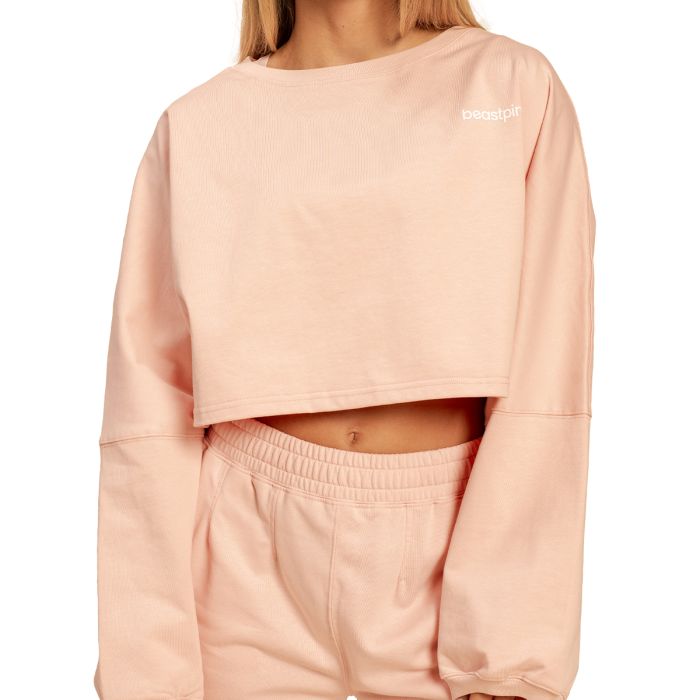 Damska bluza Bliss Cropped Pink - BeastPink M