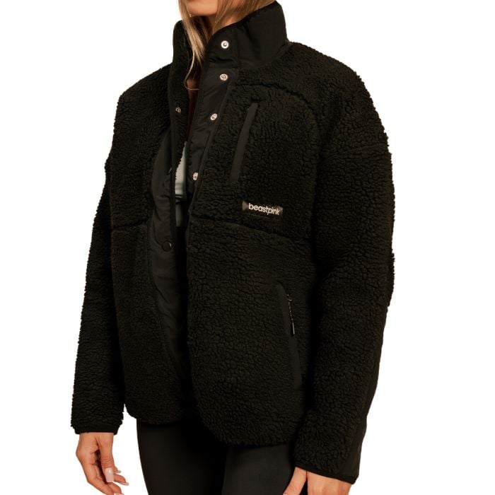 Damska Kurtka Bliss Black - BeastPink S