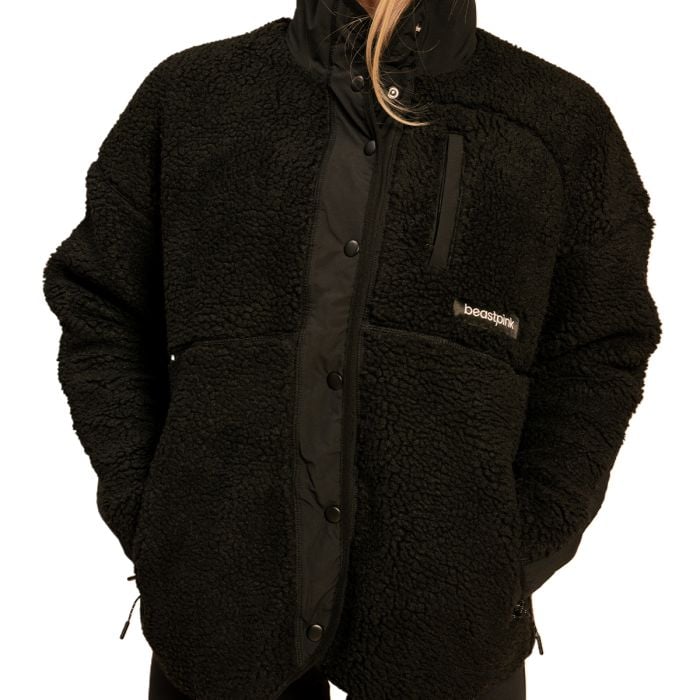 Damska Kurtka Bliss Black - BeastPink S